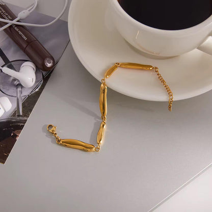The Liquid Gold bracelets