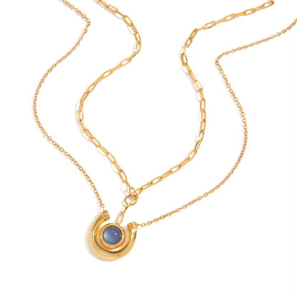 Orbital layered pendant
