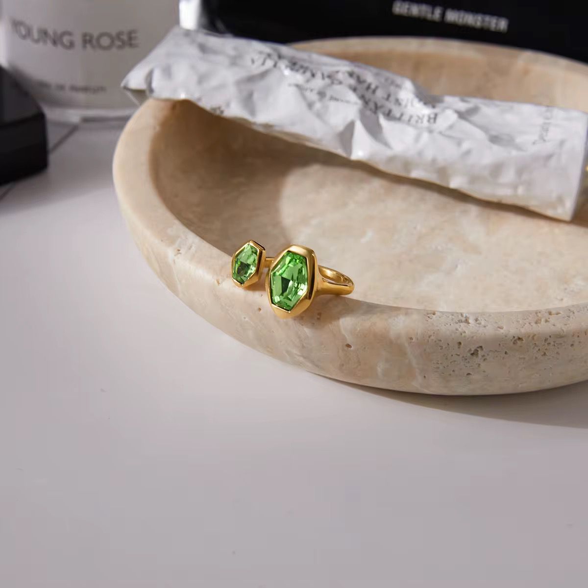 The Jaded Duo Ring