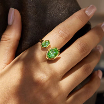 The Jaded Duo Ring