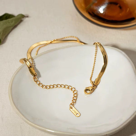 Liquid Snake anklet
